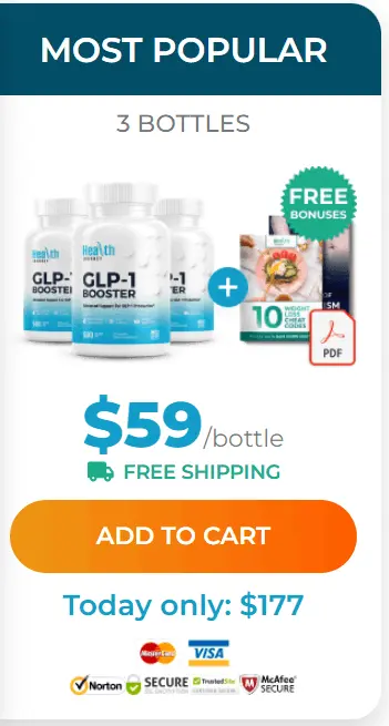 Order GLP-1 Booster 3 Bottles